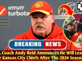 breaking news: Andy Reid, the head coach of the Kansas City Chiefs, has announced intention to leave the team.......