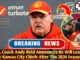 breaking news: Andy Reid, the head coach of the Kansas City Chiefs, has announced intention to leave the team.......