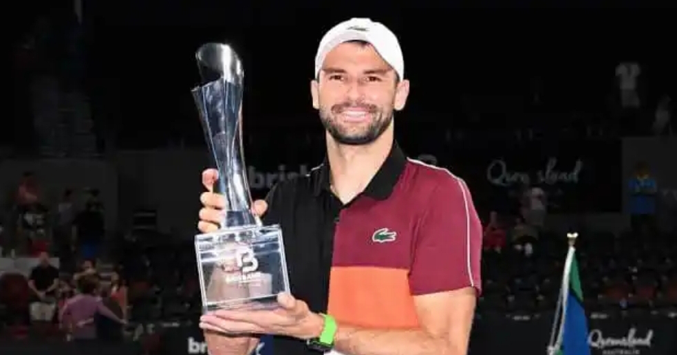 JUST NOW :GRIGOR DIMITROV HAS WON 40 OR MORE MATCHES IN BACK-TO-