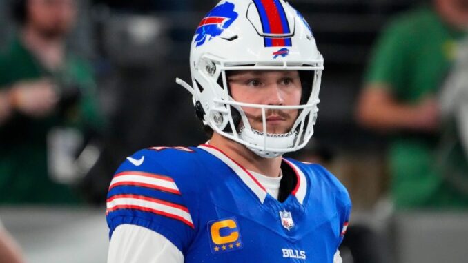 SAD NEWS' HE'S GONE: Buffalo bills Quarterback Josh allen is gone....