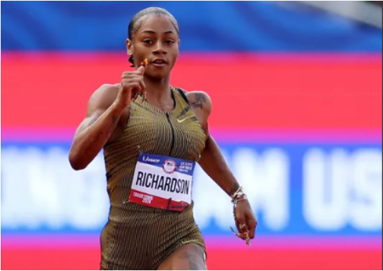 Breaking news:  USA fans spot ‘priceless’ moment as Sha’Carri Richardson